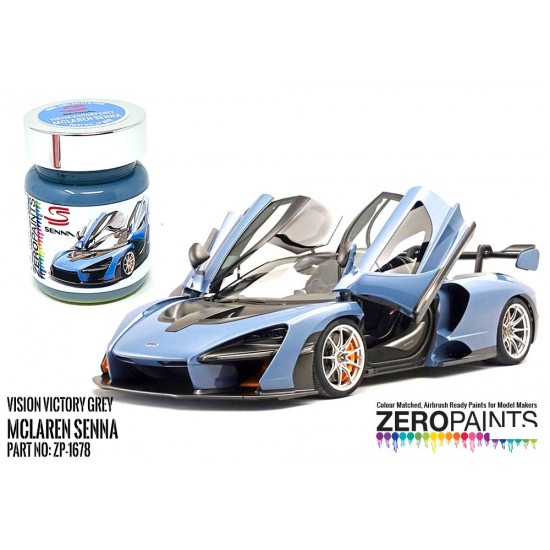 Senna McLaren Vision Victory Grey Paint 60ml