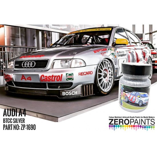 Audi A4 BTCC Silver 60ml