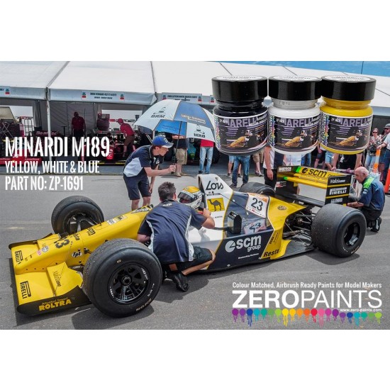 Minardi M189 Paint Set 3x30ml