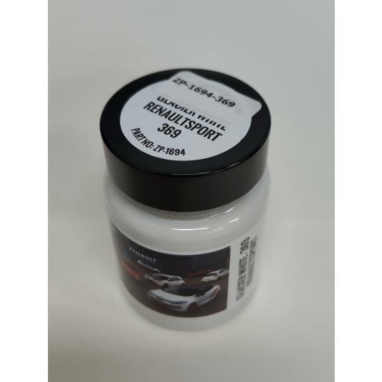 Renault RS Paint - Glacier White 369 (60ml)