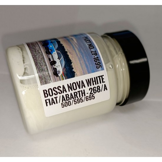 Fiat 500 & Abarth 595/695 Paint - Bossa Nova White 268/A 60ml