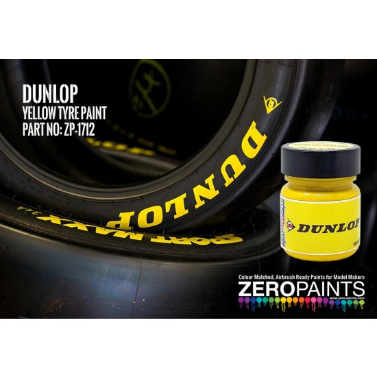 Dunlop Tyre Yellow 30ml