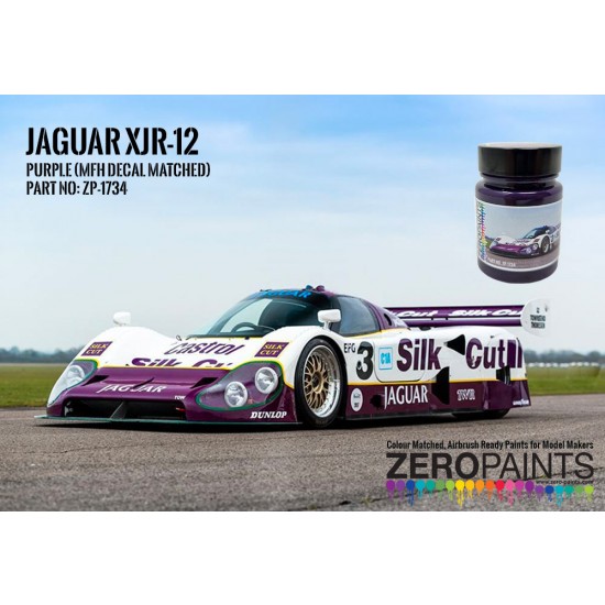 Jaguar XJR-12 Purple Paint (60ml) for MFH-K595