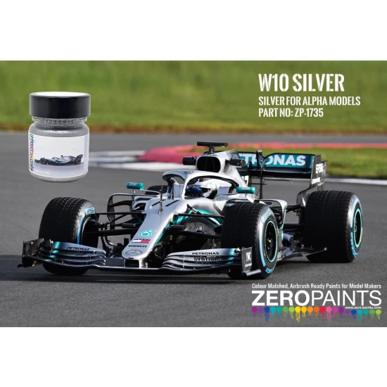 W10 Silver Paint (30ml) for Alpha Models AM03-0006