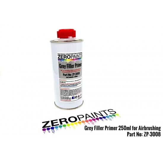 Airbrushing Grey Primer / Micro Filler (250ml)