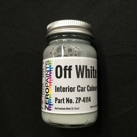 Auto Models Interior Paint - Off White 60ml