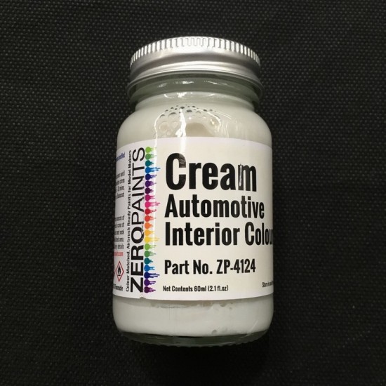 Auto Models Interior Paint - Cream 60ml