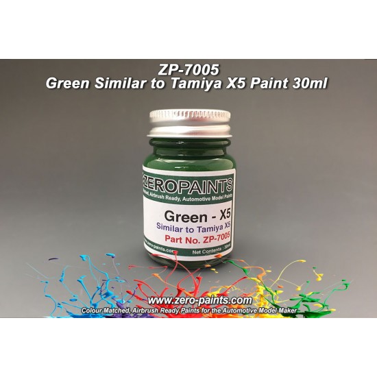 Green Paint (Similar to Tamiya X5) 30ml