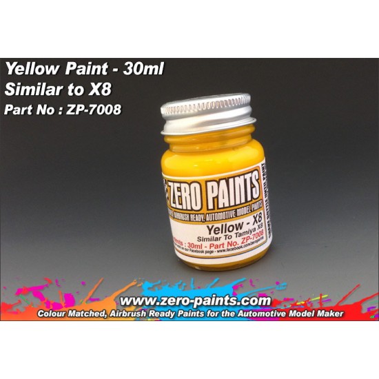 Yellow Paint (Similar to Tamiya X8) 30ml
