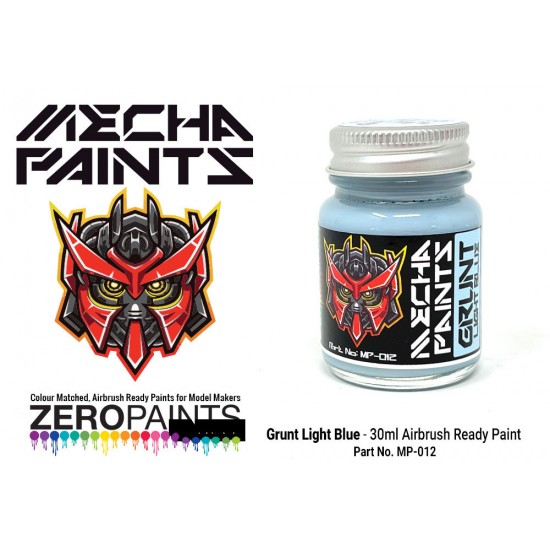 Mecha Paint - Grunt Light Blue (30ml, pre-thinned ready for Airbrushing)