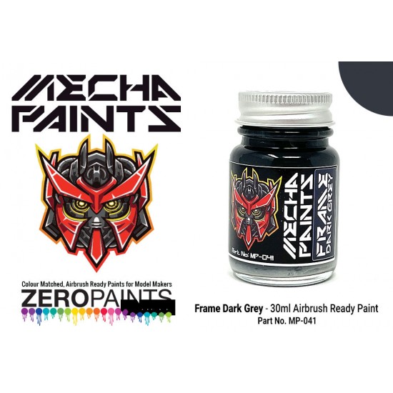 Mecha Paint - Frame Dark Grey (30ml, pre-thinned ready for Airbrushing)