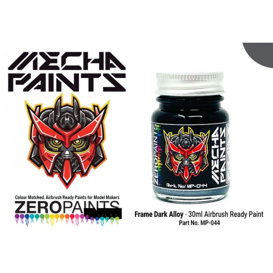 Mecha Paint - Frame Dark Alloy (30ml, pre-thinned ready for Airbrushing)