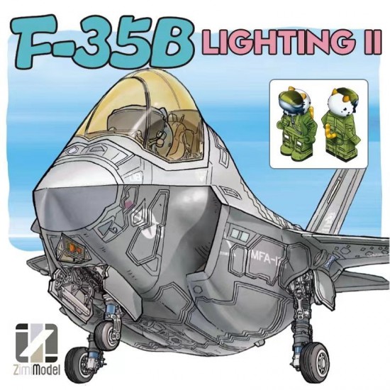 Egg Plane DJ F-35B Lightning II with USMC Pilot