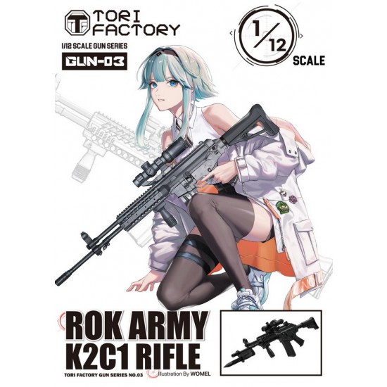 1/12 Korean Army K2C1 Rifle