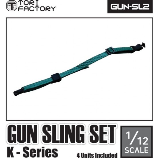 1/12 Gun Sling Set - K Series (4 Slings)