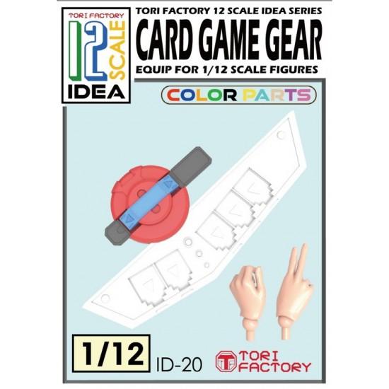 1/12 Card Game Gear for Model Figures