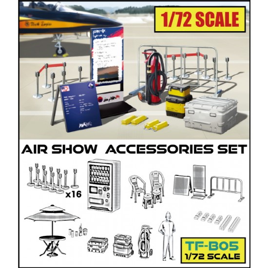 1/72 Airshow Accessories Set