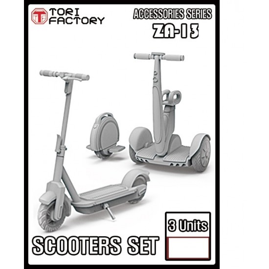 1/24 Scooters Set (3 types)
