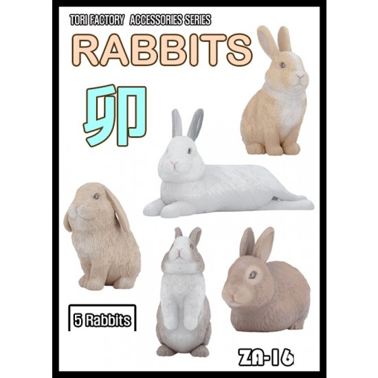 1/12 Rabbits (5pcs)