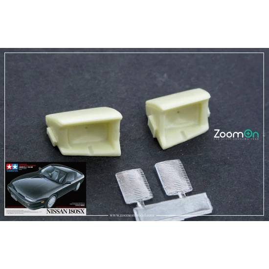 1/24 Nissan 180sx Popup HeadLight for Tamiya kit