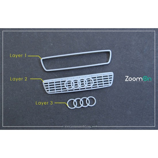 1/24 Audi A4 BTCC Front Grille for Nunu kit