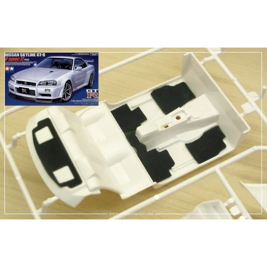 1/24 Skyline GT-R (R34) #Green Carpet set for Tamiya kit