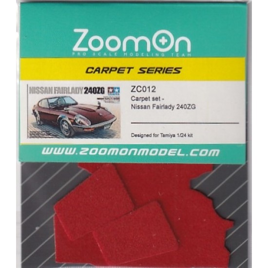 1/24 Nissan Fairlady 240ZG #Red Carpet set for Tamiya kit