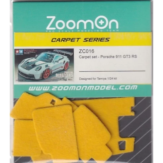 1/24 Porsche 911 GT3 RS #Yellow Carpet set for Tamiya kit