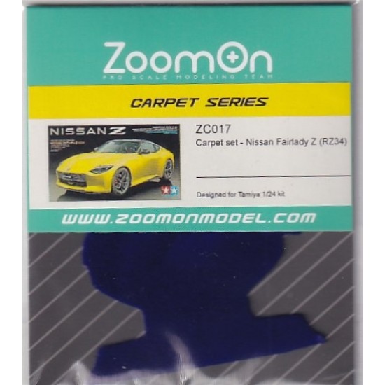 1/24 Nissan Fairlady Z (RZ34) #Blue Carpet set for Tamiya kit