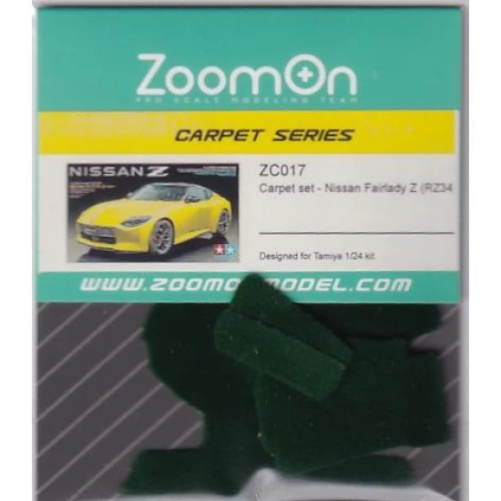 1/24 Nissan Fairlady Z (RZ34) #Green Carpet set for Tamiya kit