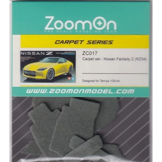 1/24 Nissan Fairlady Z (RZ34) #Grey Carpet set for Tamiya kit