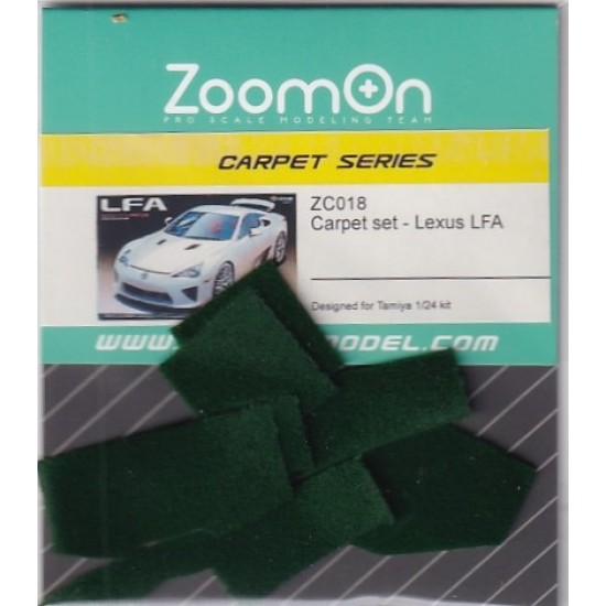 1/24 Lexus LFA #Green Carpet set for Tamiya kit