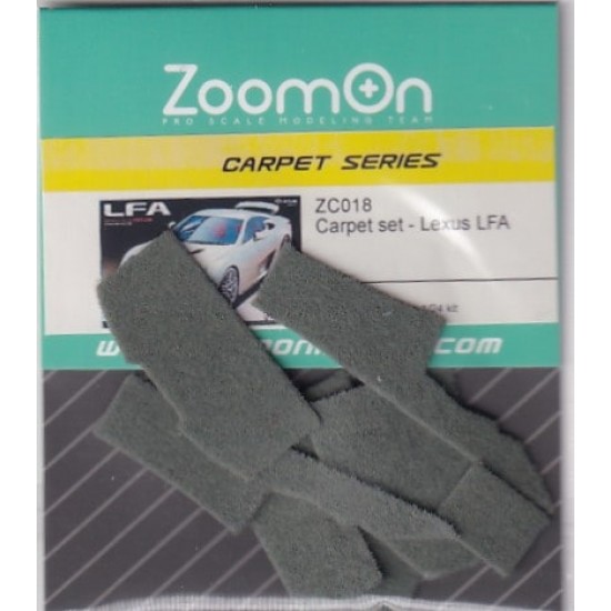 1/24 Lexus LFA #Grey Carpet set for Tamiya kit