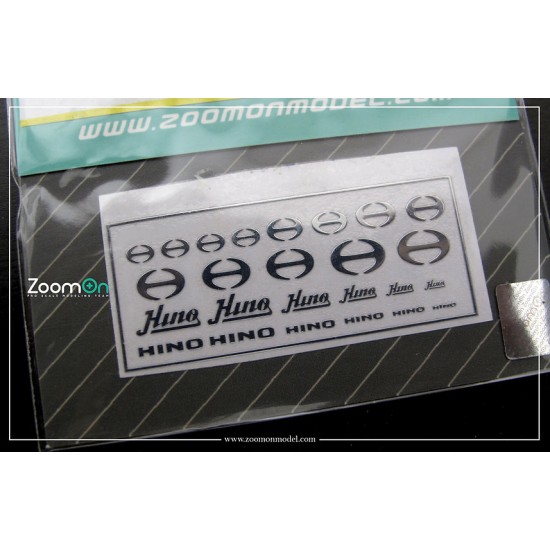 1/24 - 1/43 Hino Logo Metal Sticker