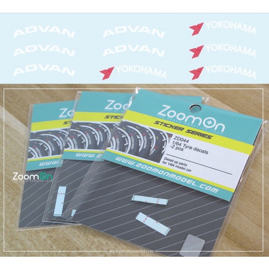 1/64 Tyre Decals (2pcs)