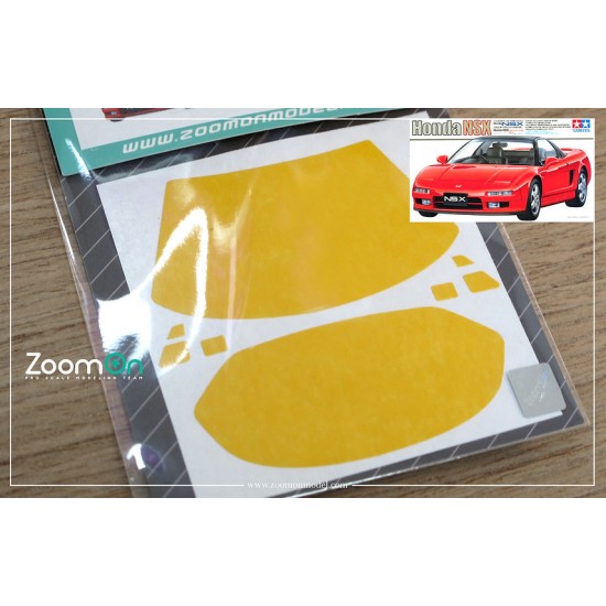 1/24 Honda NSX Window and Light Painting Masks for Tamiya kit