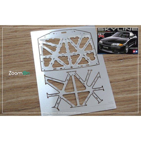 1/24 Nissan Skyline GTR R32 Hood Structure (PE) for Tamiya kit
