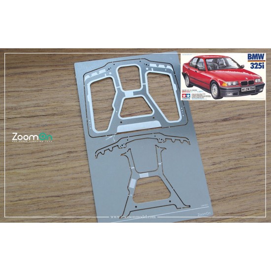 1/24 BMW 325i Hood Structure (PE) for Tamiya kit