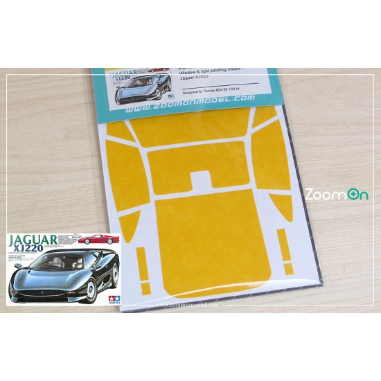 1/24 Jaguar XJ220 Window Masks for Tamiya #24129
