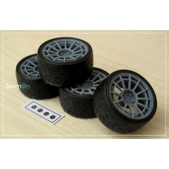 1/24 18'' Enkei NT03RR Rim set with Tyres