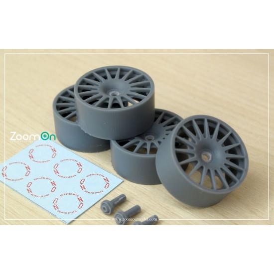 1/24 18''OZ Racing Wheels without Tyre For NuNu Audi A4 BTCC