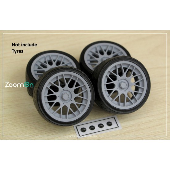 1/24 14'' Work Starfield Rim set without Tyre