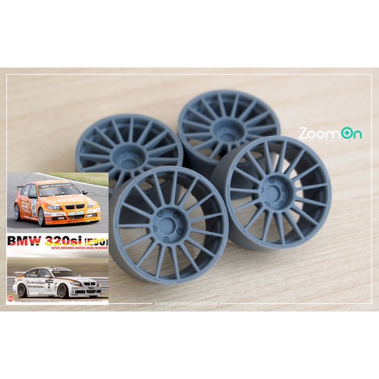 1/24 17'' Rays 57 Motorsport G07WT Rim set without Tyre for NuNu #PN24037