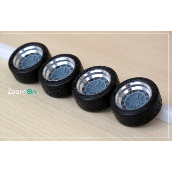 1/24 16'' Trd Tosco Rim set with Tyres
