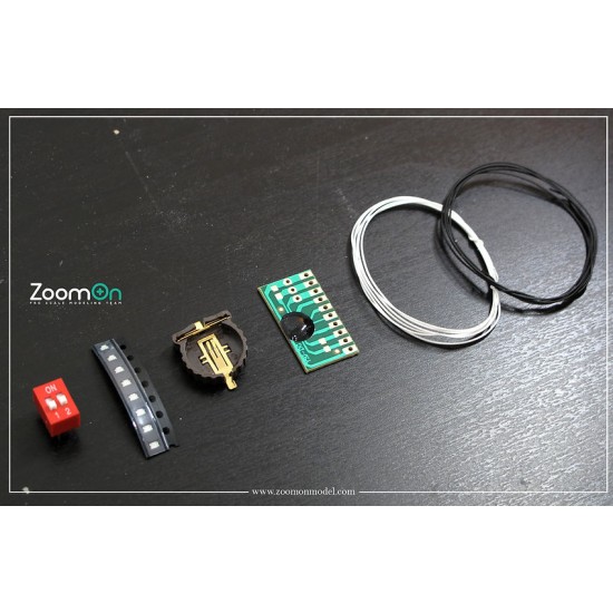 1/24 Flashing Light set for Model Cars (Hazard warning light / Turn signal light)