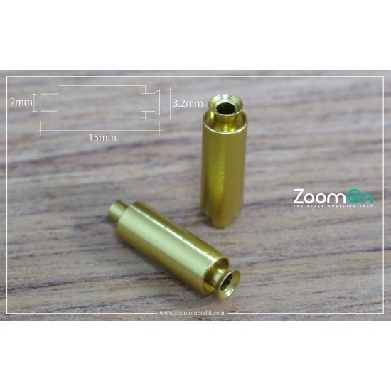 1/24 Universal Metal Exhaust (S size) #Gold