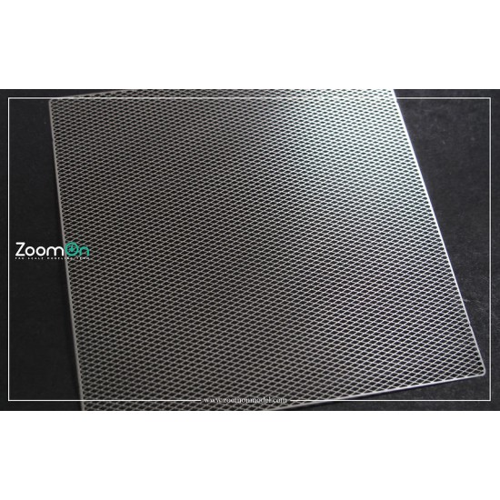 1/24-1/25 Rhombus Grid Plate (Size: 70 x 70mm)