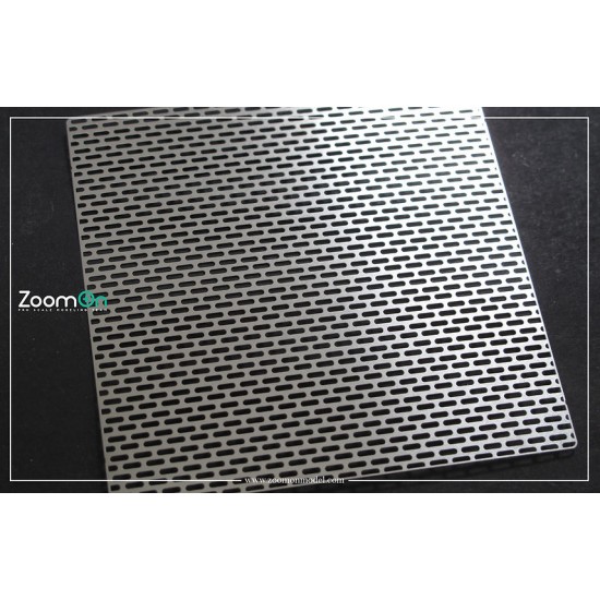 1/24-1/25 Aluminium Round End Slot Plate (Size: 70 x 70mm)