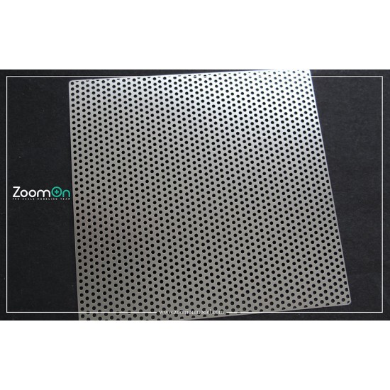 1/24-1/25 Aluminium Dots Plate B (Size: 70 x 70mm)