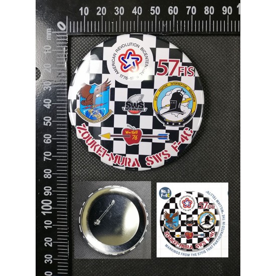 SWS F-4 Special Button Badge - McDonnell Douglas F-4C Phantom II